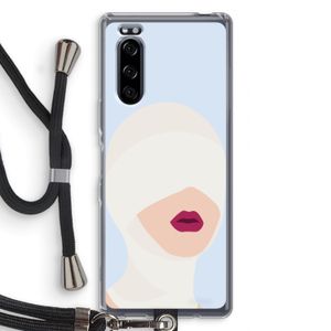 Incognito: Sony Xperia 5 Transparant Hoesje met koord