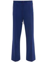 JW Anderson pantalon de jogging à coupe évasée - Bleu - thumbnail