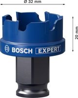 Bosch Accessoires Expert Sheet Metal gatzaag 30 x 40 mm - 1 stuk(s) - 2608900496 - thumbnail