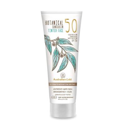 Australian Gold SPF50 Botanical Tinted Face Medium - 89ml