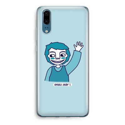 Zwaai: Huawei P20 Transparant Hoesje