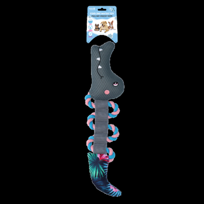 CoolPets Pull me! Crocky rope (Flower)