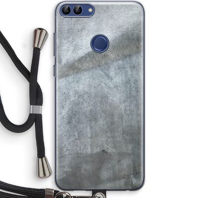 Grey Stone: Huawei P Smart (2018) Transparant Hoesje met koord