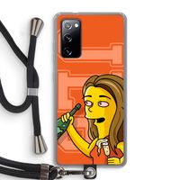 Jamie Lee Simpson: Samsung Galaxy S20 FE / S20 FE 5G Transparant Hoesje met koord