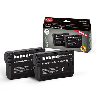 Hahnel HL-EL15A/B Ultra - Nikon EN-EL15A/B Twin Pack
