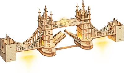 Robotime Tower Bridge Bouwpakket Miniatuurhuis Knutselen