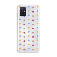 Bollen: Galaxy A71 Transparant Hoesje