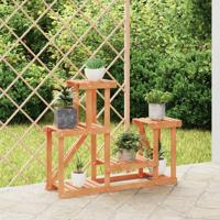 VidaXL Plantenstandaard 90x25x73,5 cm massief vurenhout