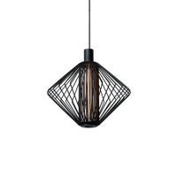 Wever Ducre Wiro Diamond 1.0 Hanglamp - Zwart - thumbnail