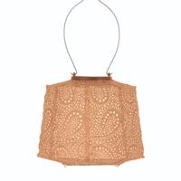 Lampshade 20 Paisley Apricot Solar lampion - Lumiz