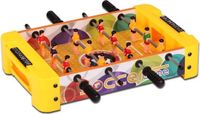 Jonotoys tafelvoetbalspel 35 cm hout geel/groen - thumbnail