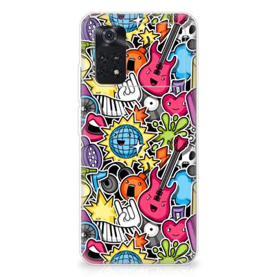 Xiaomi Poco M4 Pro 4G | Sillicone Back Cover | Punk Rock Xiaomi Poco M4 Pro 4G | Sillicone Back Cover | Punk Rock