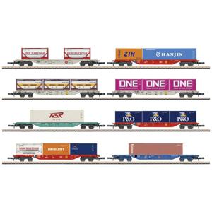 Märklin 82641 Z 8-delige set containervervoer