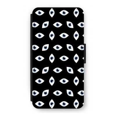 Eyes pattern: iPhone 12 Pro Flip Hoesje