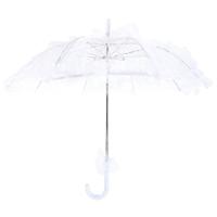 Bruiloft partijen Bridal Lace katoen paraplu dansen fotografie prop paraplu (wit)