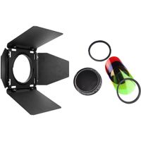 Godox BD-08 Honey Comb Barndoor Color Set AD400