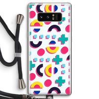 8-bit N°2: Samsung Galaxy Note 8 Transparant Hoesje met koord
