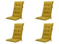 Kussen hoog ca. 123x50 cm Panama mosterd (4 stuks) Madison - Madison