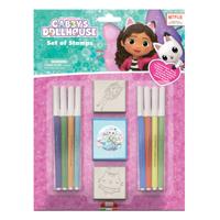 Multiprint Gabby&apos;s poppenhuis stempelset, 11dlg. - thumbnail