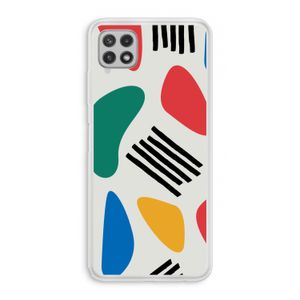 Illustratieve pop 1: Samsung Galaxy A22 4G Transparant Hoesje