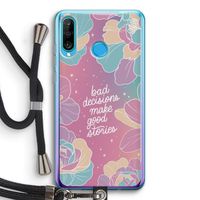 Good stories: Huawei P30 Lite Transparant Hoesje met koord