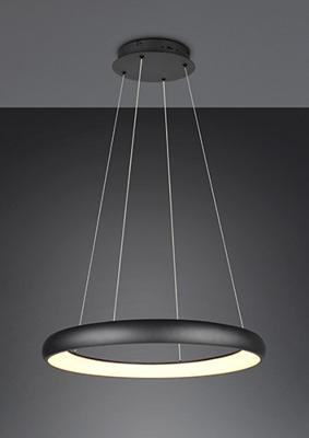 Trio Led hanglampCardona zwart - Ø 75cm - 349617532