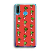 Mini cactus: Huawei P30 Lite Transparant Hoesje