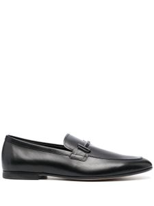 Tod's mocassins Double T en cuir - Noir