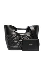 Alexander McQueen sac cabas à design matelassé - Noir