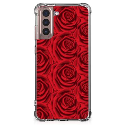 Samsung Galaxy S21 Plus Case Red Roses Samsung Galaxy S21 Plus Case Red Roses