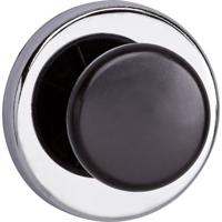 Maul Krachtmagneet neu (Ø x h) 67 mm x 33 mm Rond, Met knop Zilver, Zwart 1 stuk(s) 6155096 - thumbnail