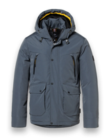 District Heren Winterjas Wolf | Airforce Blue