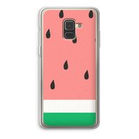 Watermeloen: Samsung Galaxy A8 (2018) Transparant Hoesje Watermeloen: Samsung Galaxy A8 (2018) Transparant Hoesje
