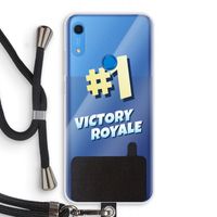 Victory Royale: Huawei Y6s Transparant Hoesje met koord Victory Royale: Huawei Y6s Transparant Hoesje met koord