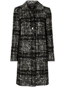 Paule Ka manteau en tweed - Noir