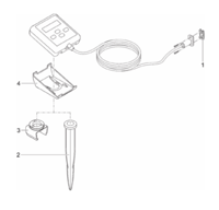 Oase onderdelen aquamax eco control Houderframa Aquamax eco control