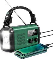Noodradio Solar -Noodpakket - 20.000 mAH Powerbank - 2025 Versie - Radio - Opwindbare Wereldontvanger - Betrouwbare Noodvoorziening