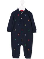 POLO RALPH LAUREN KIDS grenouillère à logo - Bleu