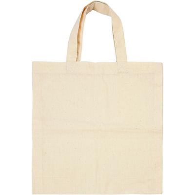 Creativ Company Draagtas , afm 27,5x30 cm, 135 gr, licht naturel, 5 stuk/ 1 doos