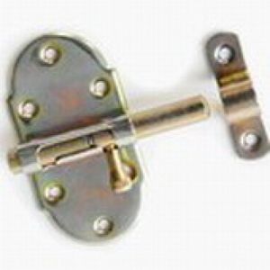 Veergrendel geelverzinkt 35x70mm