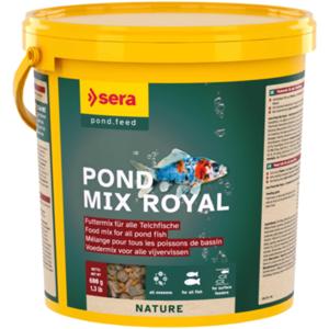 Sera Pond Mix Royal 3.8L - Complete Drijvende Vijvervisvoeding voor Gezondheid & Kleur