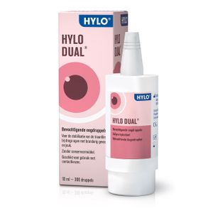 Hylo Dual Bevochtigende Oogdruppels bij Geïrriteerde Ogen 10ml