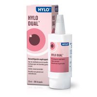 Hylo Dual Bevochtigende Oogdruppels bij Geïrriteerde Ogen 10ml - thumbnail