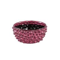 PTMD bloempot marel dots paars s 19,5 cm | 4 stuks