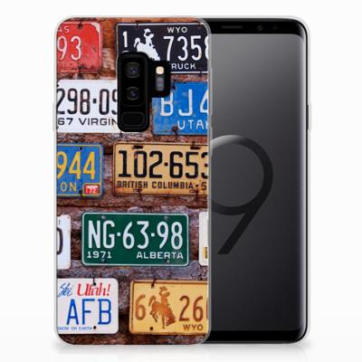 Samsung Galaxy S9 Plus | Siliconen hoesje | met foto Kentekenplaten
