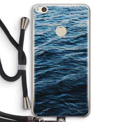 Oceaan: Huawei Ascend P8 Lite (2017) Transparant Hoesje met koord