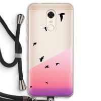 Fly away: Xiaomi Redmi 5 Transparant Hoesje met koord