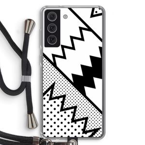 Pop Art #5: Samsung Galaxy S21 FE Transparant Hoesje met koord