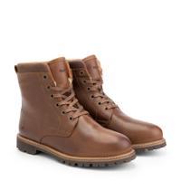 Travelin&apos; Women - lace-up boot casual - Cognac - Maat 40