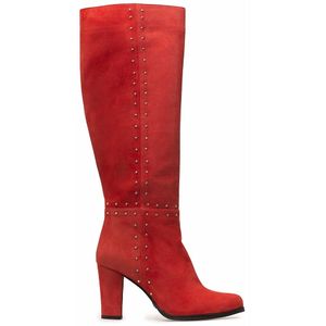 vivan lange laars met studs rood